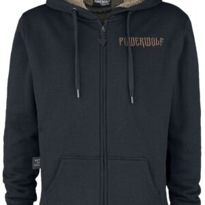 Powerwolf Hoodie Jacket EMP Signature Collection S to 5XL for Men black