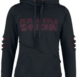Rammstein Hoodie Werk M to 5XL for Women black