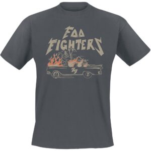 Foo Fighters T-Shirt Joyride S to 3XL for Men charcoal