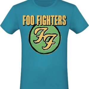 Foo Fighters T-Shirt Logo S to 3XL for Men blue