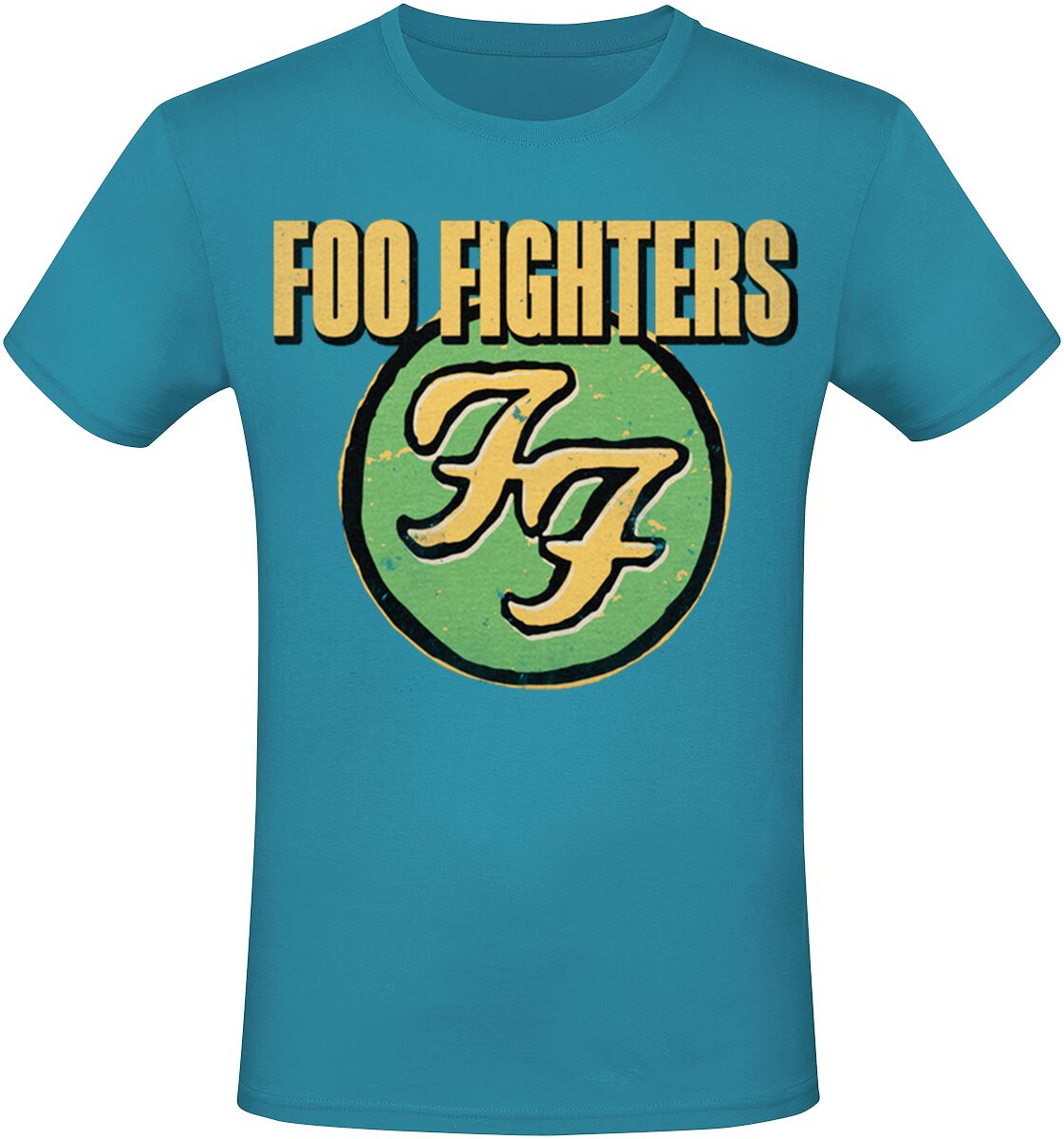Foo Fighters T-Shirt Logo S to 3XL for Men blue