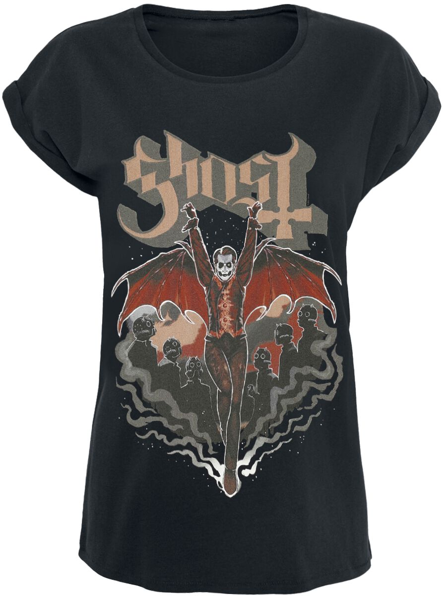 Ghost T-Shirt Theatrical S to 4XL for Women black