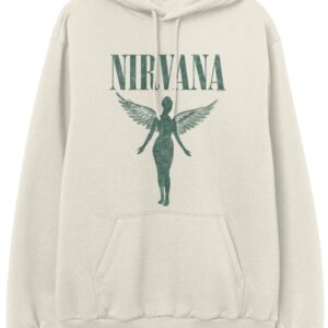 Nirvana Hoodie Angel S to XXL for Men beige