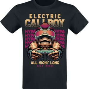 Electric Callboy T-Shirt All Night Long S to 3XL for Men black