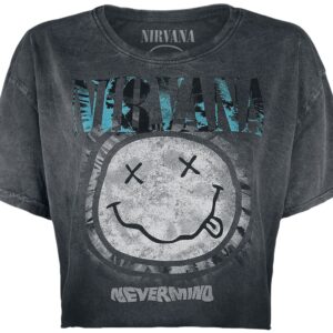 Nirvana T-Shirt Nevermind S to XXL for Women grey