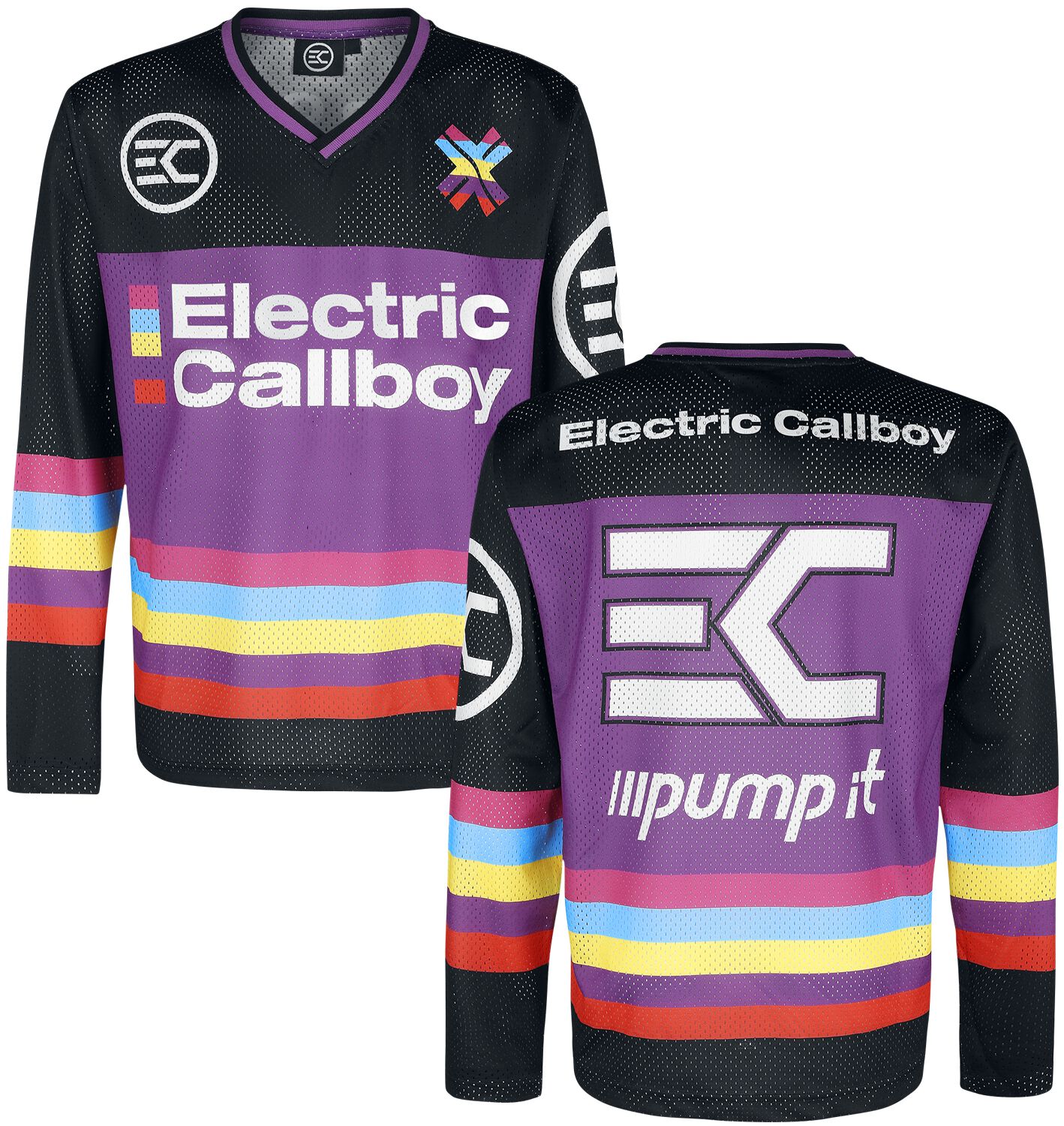 Electric Callboy Jersey Pump It S to 5XL for Men multicolour