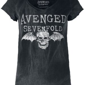 Avenged Sevenfold T-Shirt Deathbat S to XXL for Women black