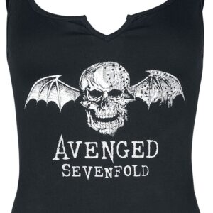 Avenged Sevenfold Top Deathbat S to XXL for Women black