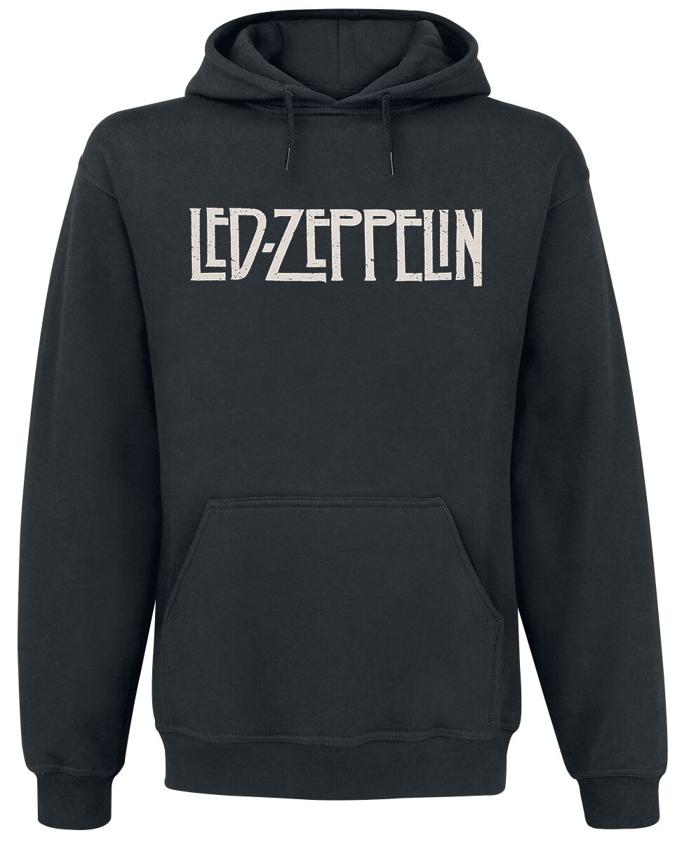 Led Zeppelin Hoodie IV Symbols S to XXL for Men black