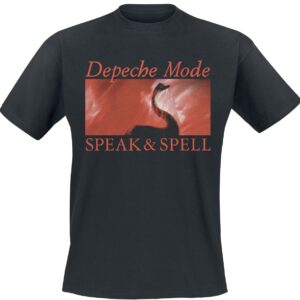 Depeche Mode T-Shirt Speak & spell S to 4XL for Men black