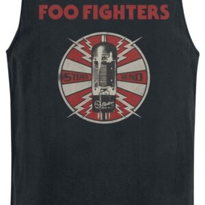 Foo Fighters Tanktop Stereo Sound S to 3XL for Men black