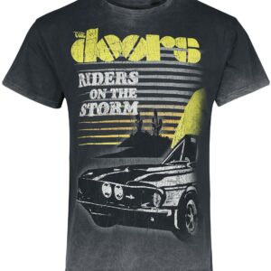 The Doors T-Shirt Riders On The Storm L to 4XL for Men grey