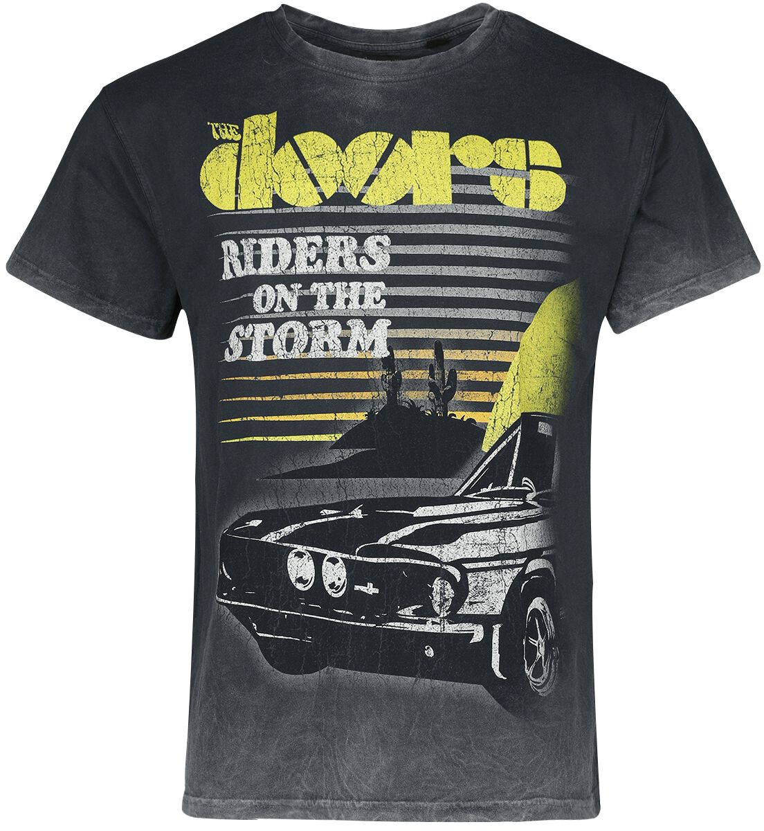 The Doors T-Shirt Riders On The Storm L to 4XL for Men grey