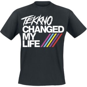 Electric Callboy T-Shirt Tekkno Changed My Life S to XXL for Men black