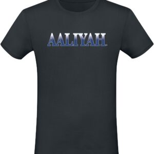 Aaliyah T-Shirt Logo M to XL for Men black