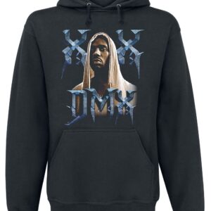 DMX Hoodie XX S to XL for Men black