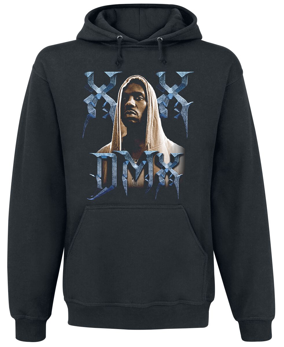 DMX Hoodie XX S to XL for Men black