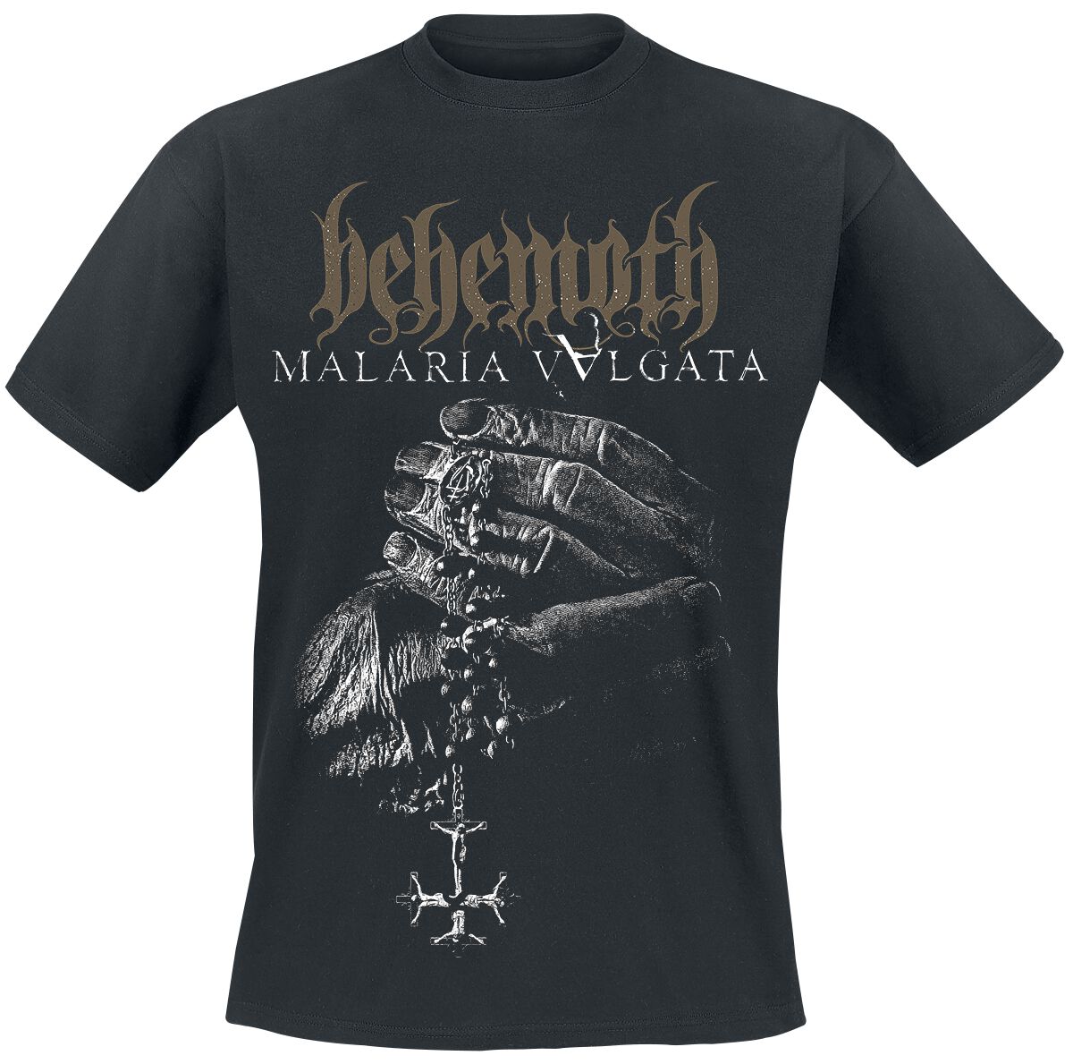 Behemoth T-Shirt Malaria Vvlgata S to L for Men black