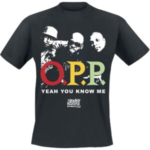 Naughty by Nature T-Shirt Vintage OPP YYKM M to XXL for Men black