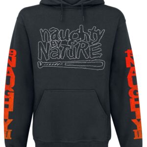 Naughty by Nature Hoodie Hip Hop Hooray S to L for Men black