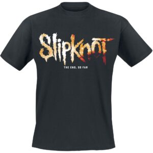 Slipknot T-Shirt The End, So Far Logo S to 3XL for Men black
