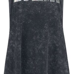 Rammstein Mini Dress S to XXL for Women dark grey