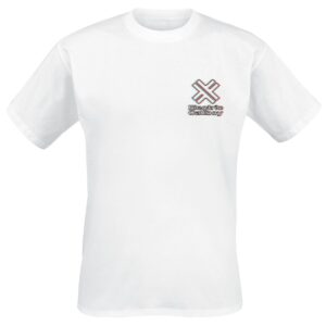 Electric Callboy T-Shirt In Tekkno We Trust S to 3XL for Men white