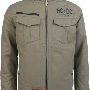 AC/DC Winter Jacket EMP Signature Collection L to 3XL for Men taupe