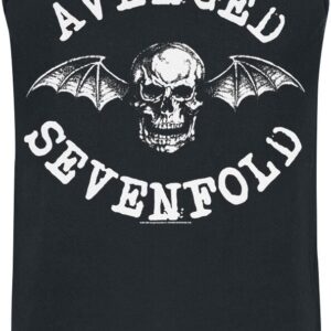 Avenged Sevenfold Tanktop Skull Logo S to 3XL for Men black