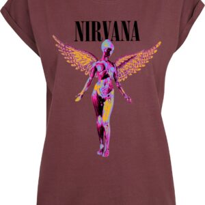 Nirvana T-Shirt In Utero S to XXL for Women red