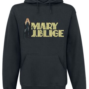 Mary J. Blige Hoodie Photo Logo S to 3XL for Men black