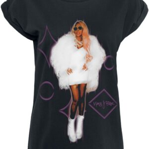 Mary J. Blige T-Shirt Photo Symbols XS to XXL for Women black