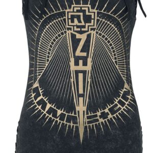 Rammstein Top S to 5XL for Women dark grey