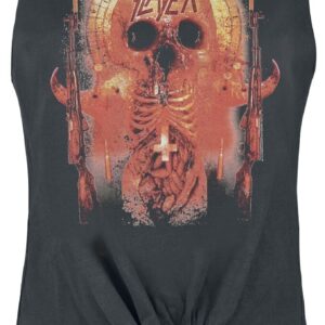Slayer Top Amplified Collection Ribs S to XL for Women charcoal