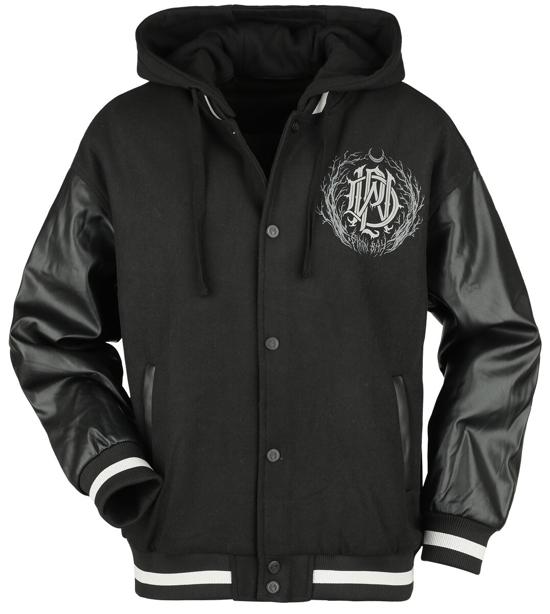 Parkway Drive Varsity Jacket EMP Signature Collection L for Men black-grey