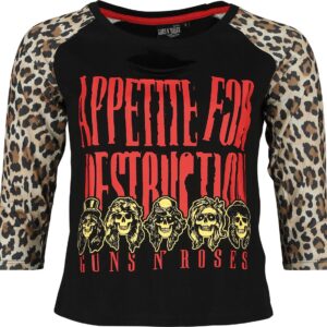 Guns N' Roses Long-sleeve Shirt EMP Signature Collection L to XXL for Women multicolour