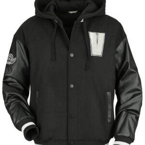 Volbeat Varsity Jacket EMP Signature Collection M to XXL for Men black-grey