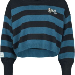 Ghost Knit jumper EMP Signature Collection S to XXL for Women black/petrol