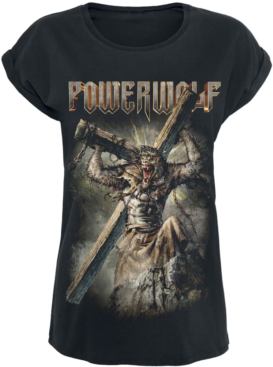 Powerwolf T-Shirt Interludium M to XL for Women black