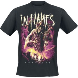 In Flames T-Shirt Foregone Space S to 3XL for Men black