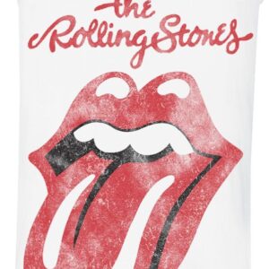 The Rolling Stones Tanktop Classic Tongue S to L for Men white