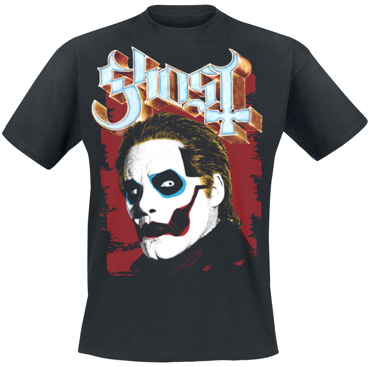 Ghost T-Shirt Pop Art Papa 4 L to XL for Men black