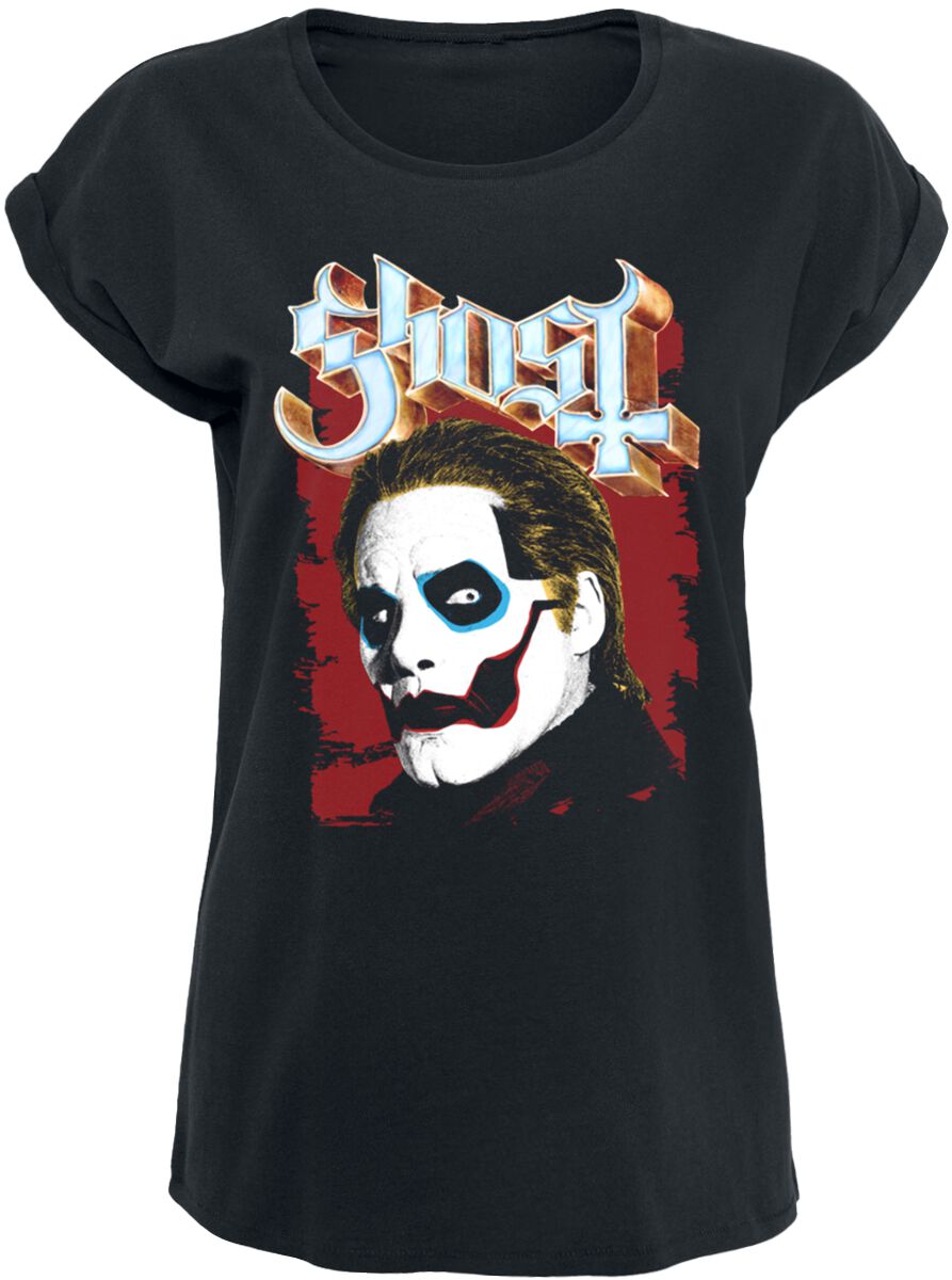 Ghost T-Shirt Pop Art Papa 4 XS to 5XL for Women black