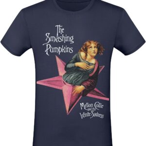 Smashing Pumpkins T-Shirt MCATIS Album S to 3XL for Men navy