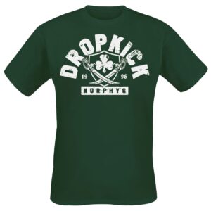 Dropkick Murphys T-Shirt Bruin Badge S to XXL for Men dark green
