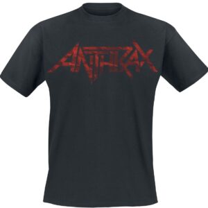 Anthrax T-Shirt Large Logo S to 5XL for Men black