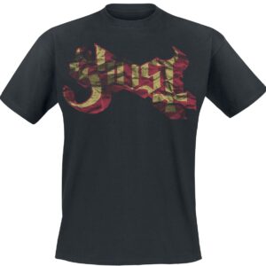 Ghost T-Shirt Large Logo S to XXL for Men black