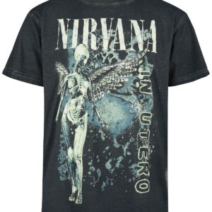Nirvana T-Shirt In Utero Vertical S to 3XL for Men black