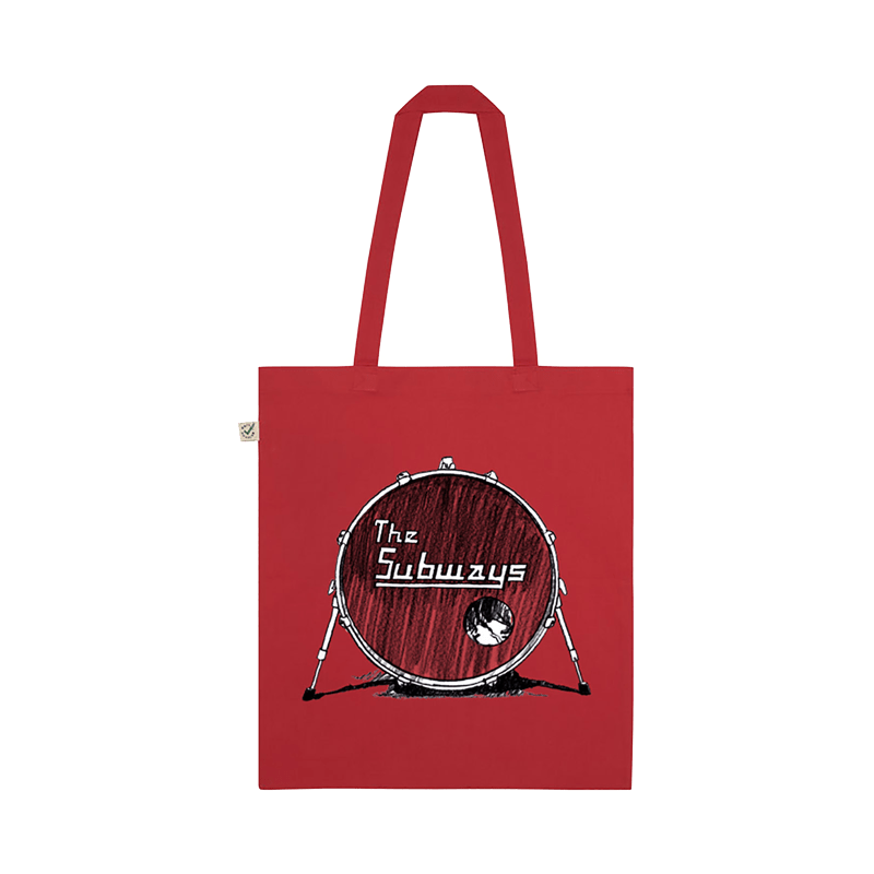 The Subways Red Tote Bag by The Subways