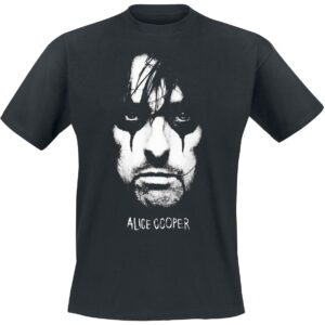 Alice Cooper T-Shirt Portrait S to 4XL for Men black